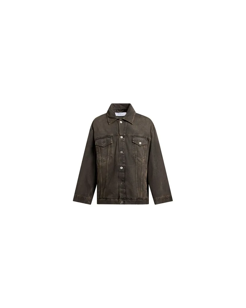 OFF-WHITE JACKEN & MÄNTEL - Jeansjacken/Mäntelauf YOOX.COM Schwarz