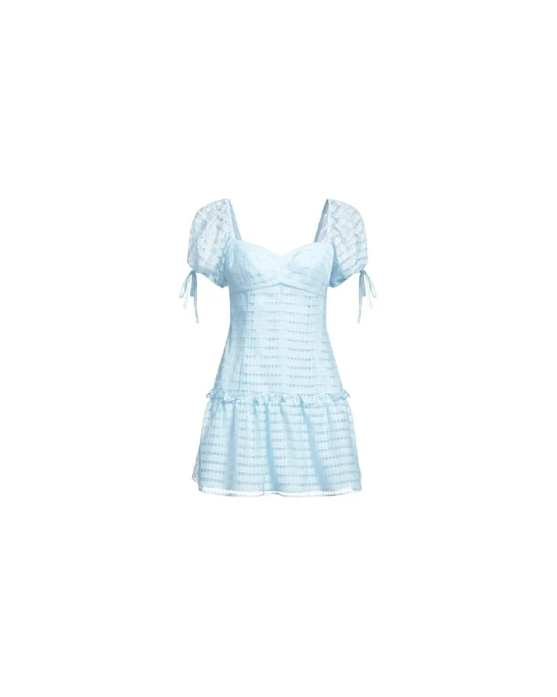 Amanda Uprichard KLEIDER - Mini-Kleiderauf YOOX.COM Himmelblau