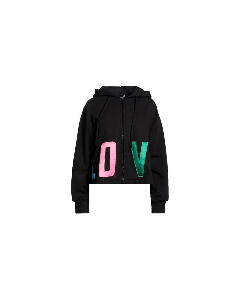 Moschino TOPS - Sweatshirtsauf YOOX.COM Schwarz