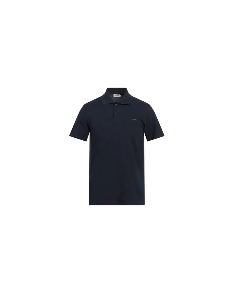 Sandro TOPS - Poloshirtsauf YOOX.COM Marineblau