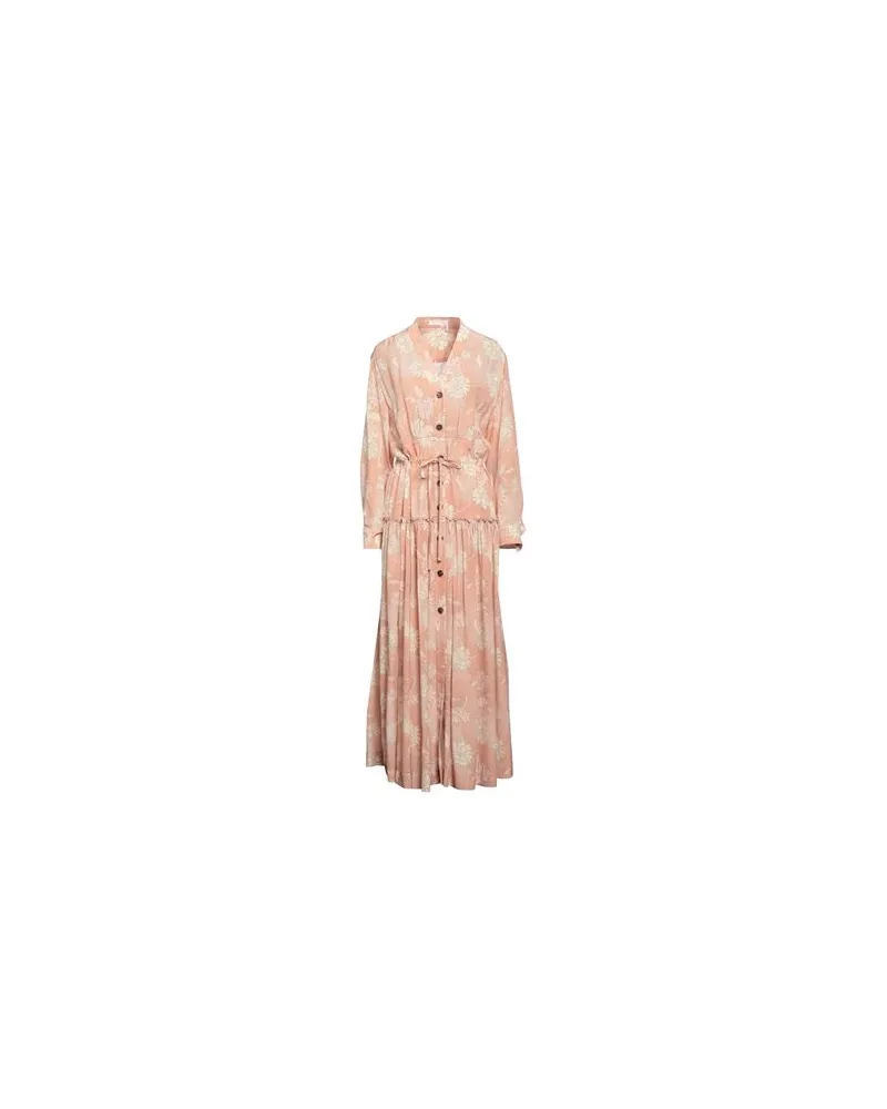 Chloé KLEIDER - Maxi-Kleiderauf YOOX.COM Hellrosa