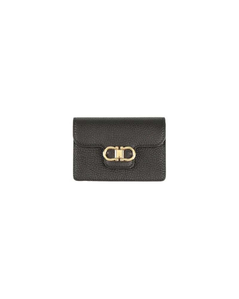 Ferragamo Kleinlederwaren - Portemonnaiesauf YOOX.COM Schwarz