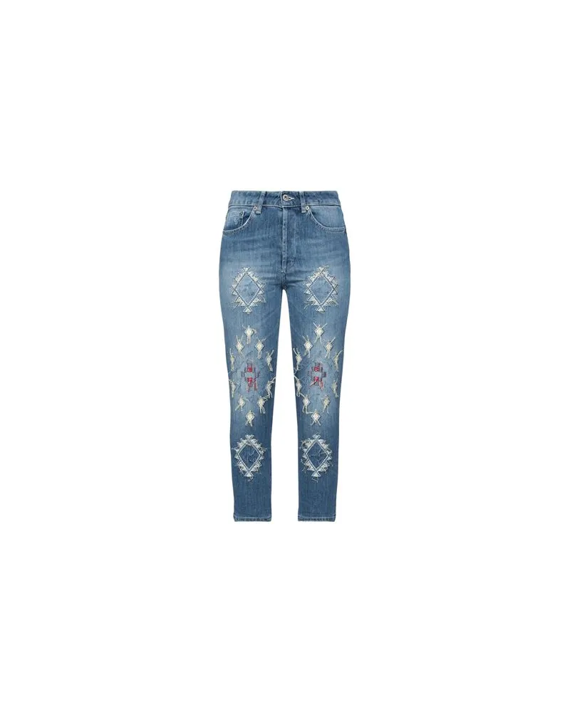 Dondup HOSEN & RÖCKE - Jeanshosenauf YOOX.COM Blau