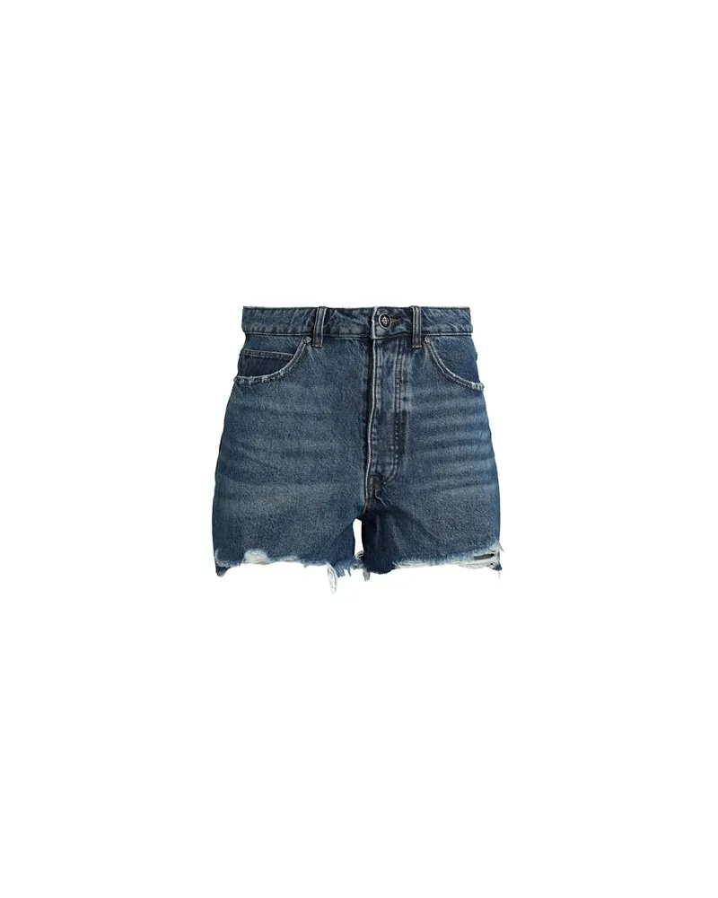 John Richmond HOSEN & RÖCKE - Jeansshortsauf YOOX.COM Blau