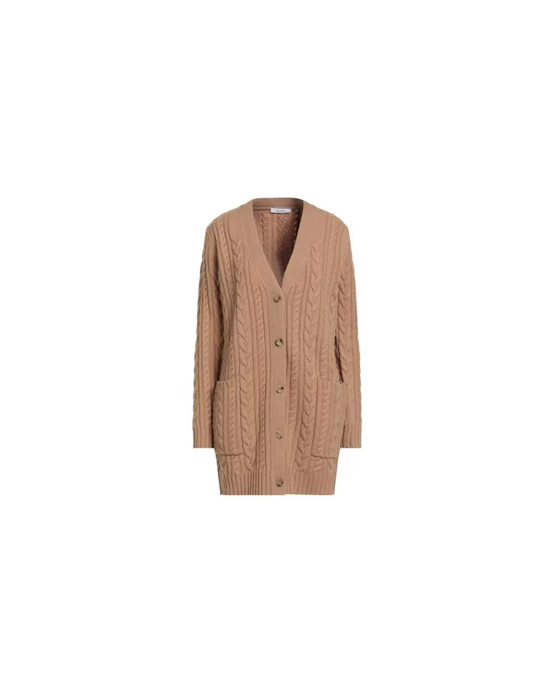 Max Mara STRICKWAREN - Strickjackenauf YOOX.COM Kamel
