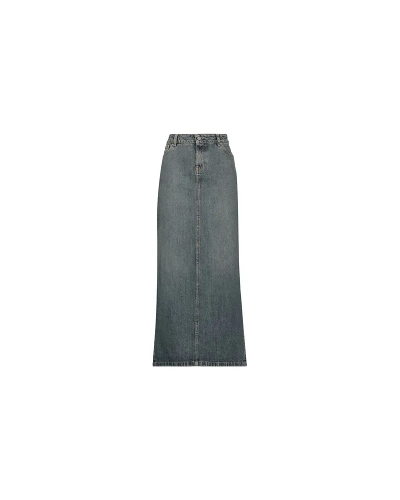 HALFBOY HOSEN & RÖCKE - Jeansröckeauf YOOX.COM Blau