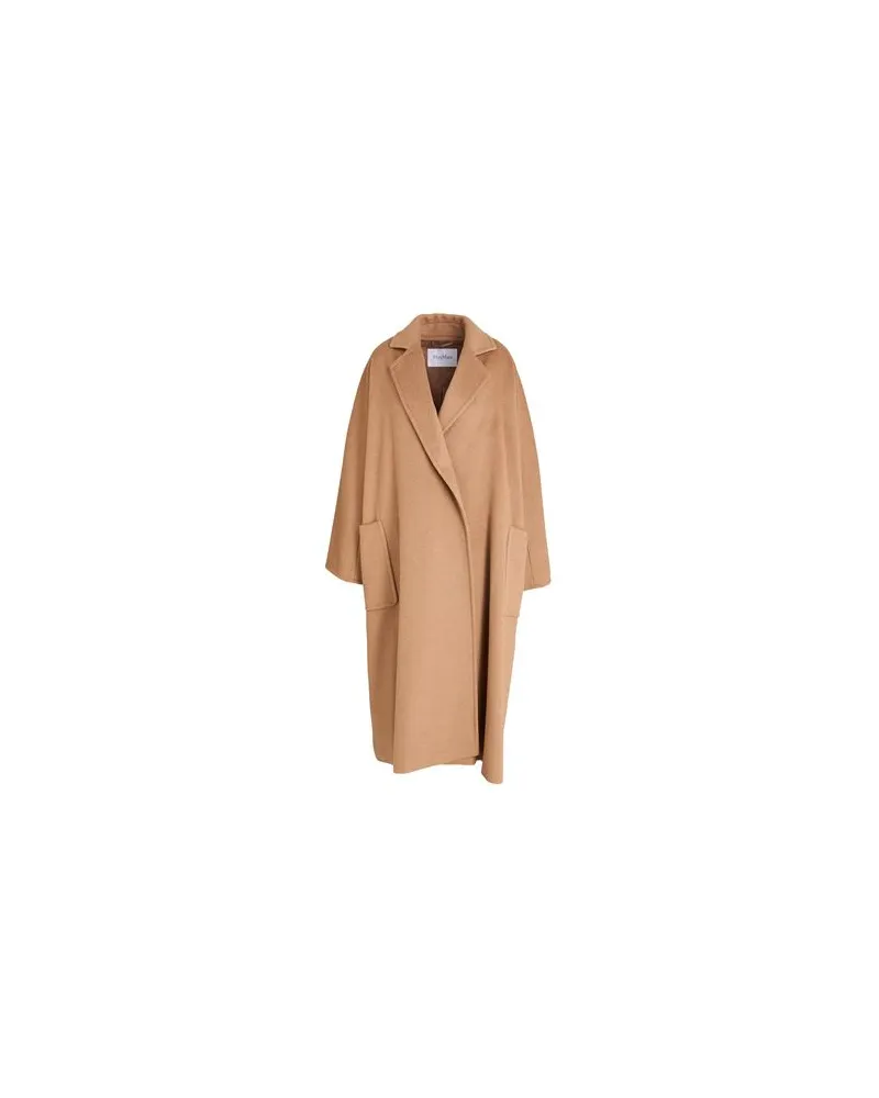 Max Mara JACKEN & MÄNTEL - Mäntelauf YOOX.COM Kamel