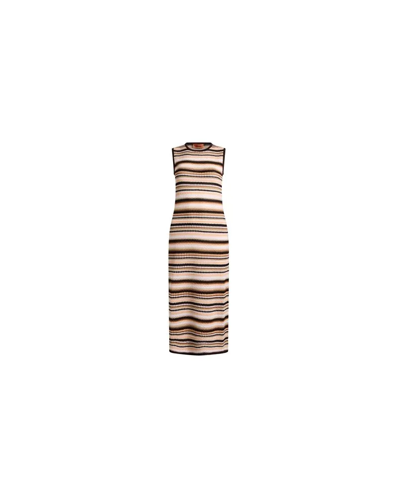 Missoni KLEIDER - Midi-Kleiderauf YOOX.COM Braun