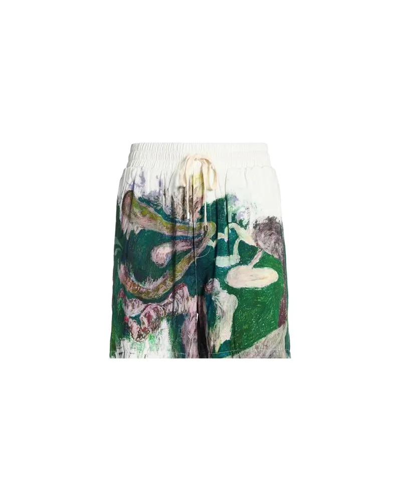 DOMREBEL HOSEN & RÖCKE - Shorts & Bermudashortsauf YOOX.COM Dunkelgrün