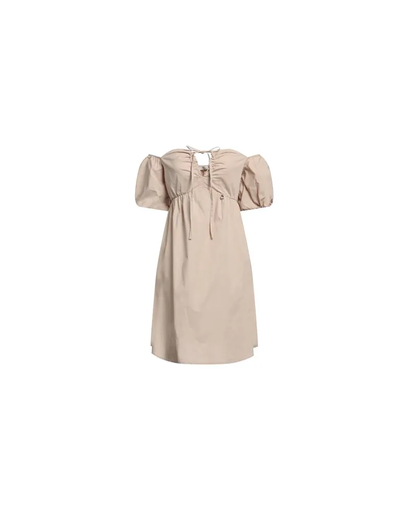 RELISH KLEIDER - Mini-Kleiderauf YOOX.COM Beige