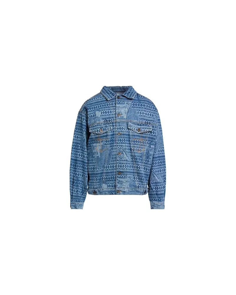 AHLUWALIA JACKEN & MÄNTEL - Jeansjacken/Mäntelauf YOOX.COM Blau