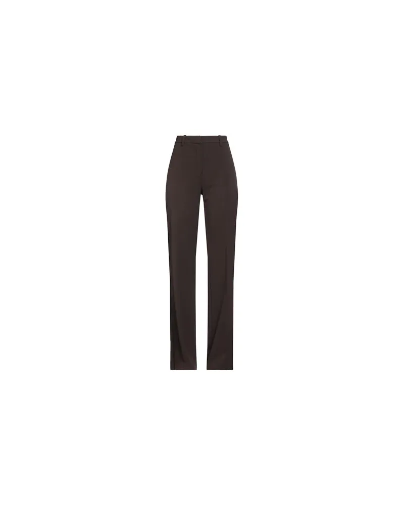 KONTATTO HOSEN & RÖCKE - Hosenauf YOOX.COM Schokobraun