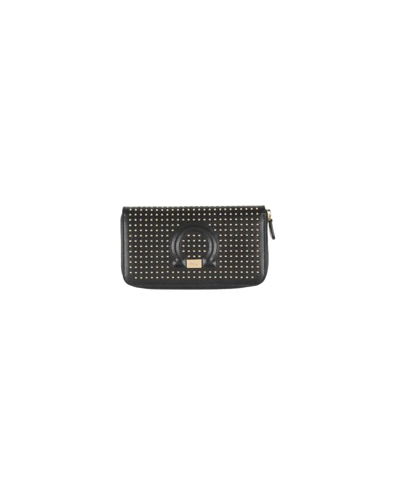 Ferragamo Kleinlederwaren - Brieftaschenauf YOOX.COM Schwarz