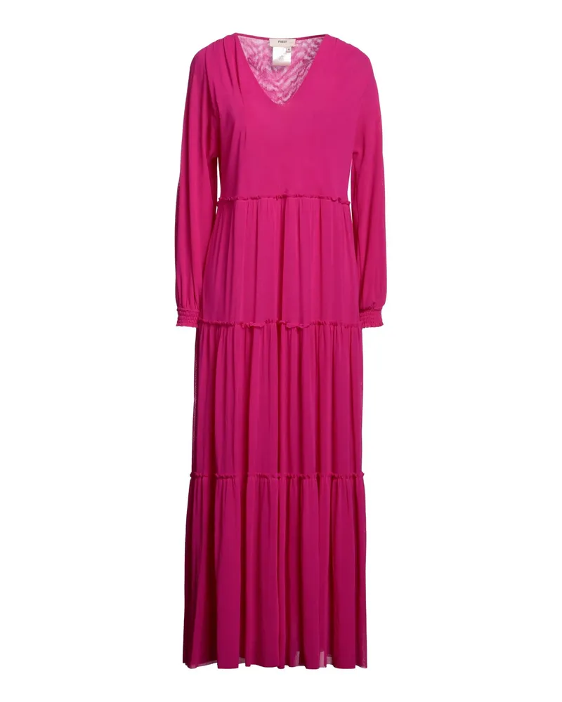 FUZZI Maxi-Kleid Fuchsia