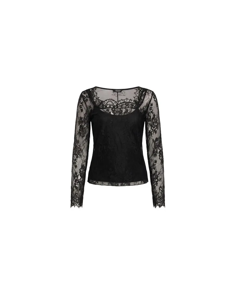 Liu Jo TOPS - Topsauf YOOX.COM Schwarz