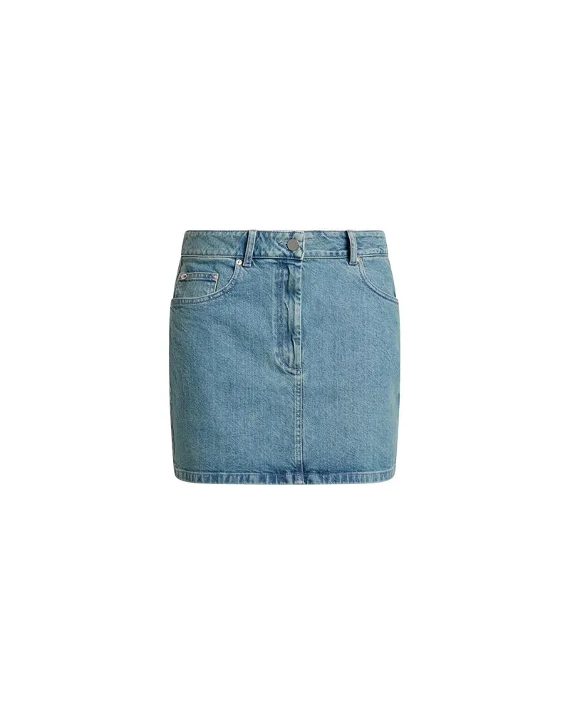 ROTATE Birger Christensen HOSEN & RÖCKE - Jeansröckeauf YOOX.COM Blau