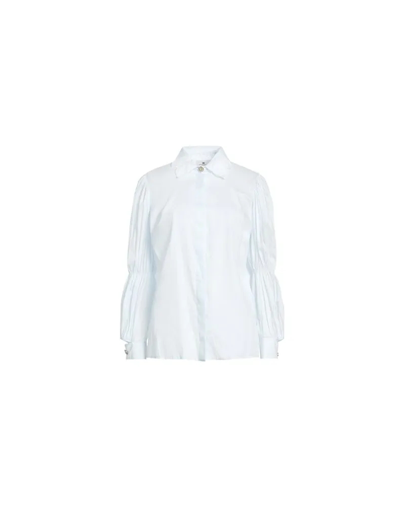 Elisabetta Franchi TOPS - Hemdenauf YOOX.COM Himmelblau