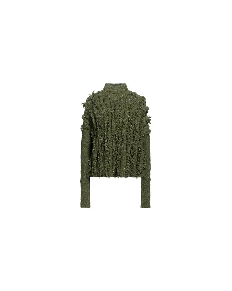 Manila Grace STRICKWAREN - Rollkragenpulloverauf YOOX.COM Militärgrün