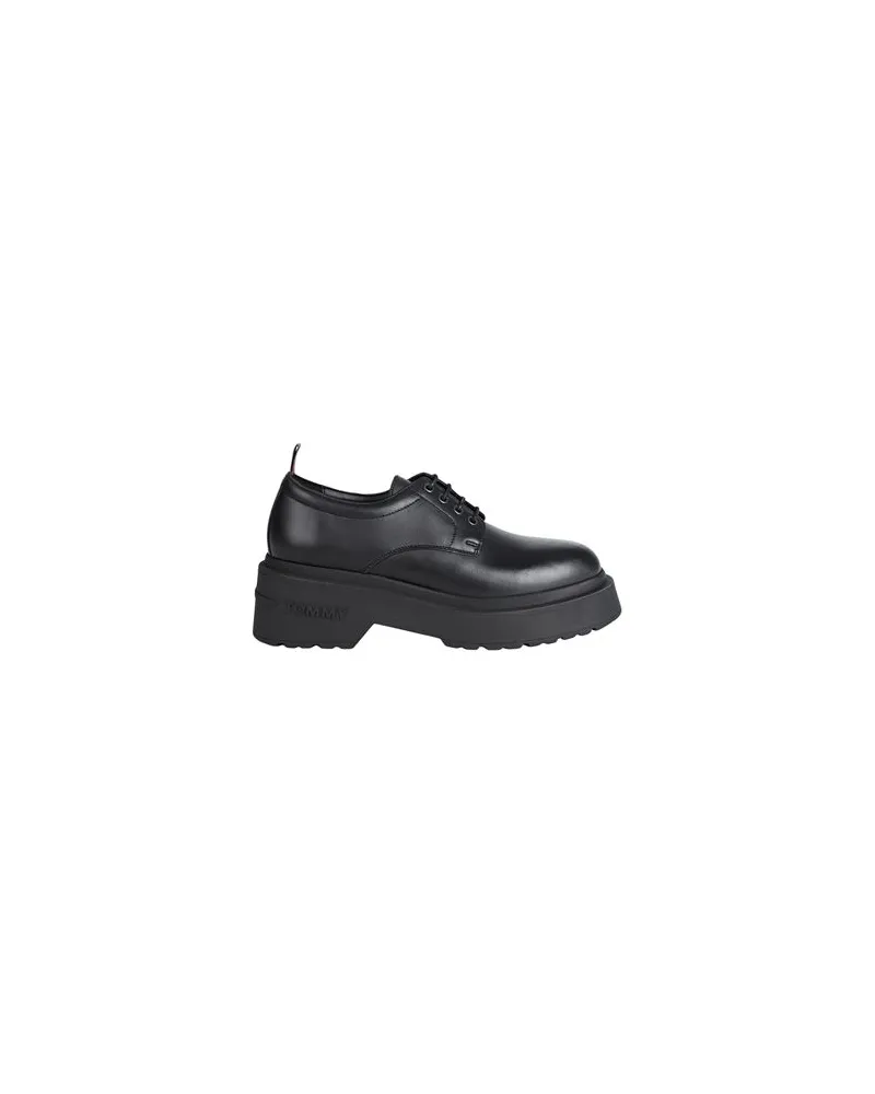 Tommy Hilfiger SCHUHE - Schnürschuheauf YOOX.COM Schwarz