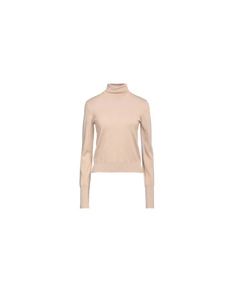 Patrizia Pepe STRICKWAREN - Rollkragenpulloverauf YOOX.COM Beige