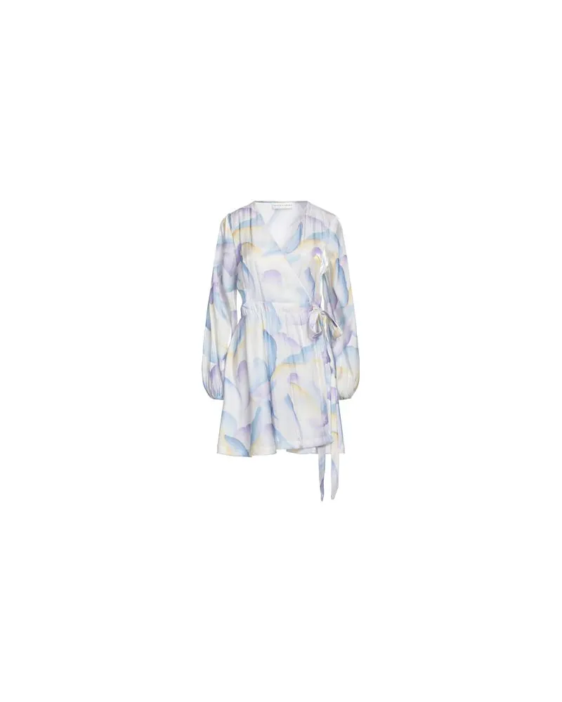 Skills & Genes KLEIDER - Mini-Kleiderauf YOOX.COM Himmelblau