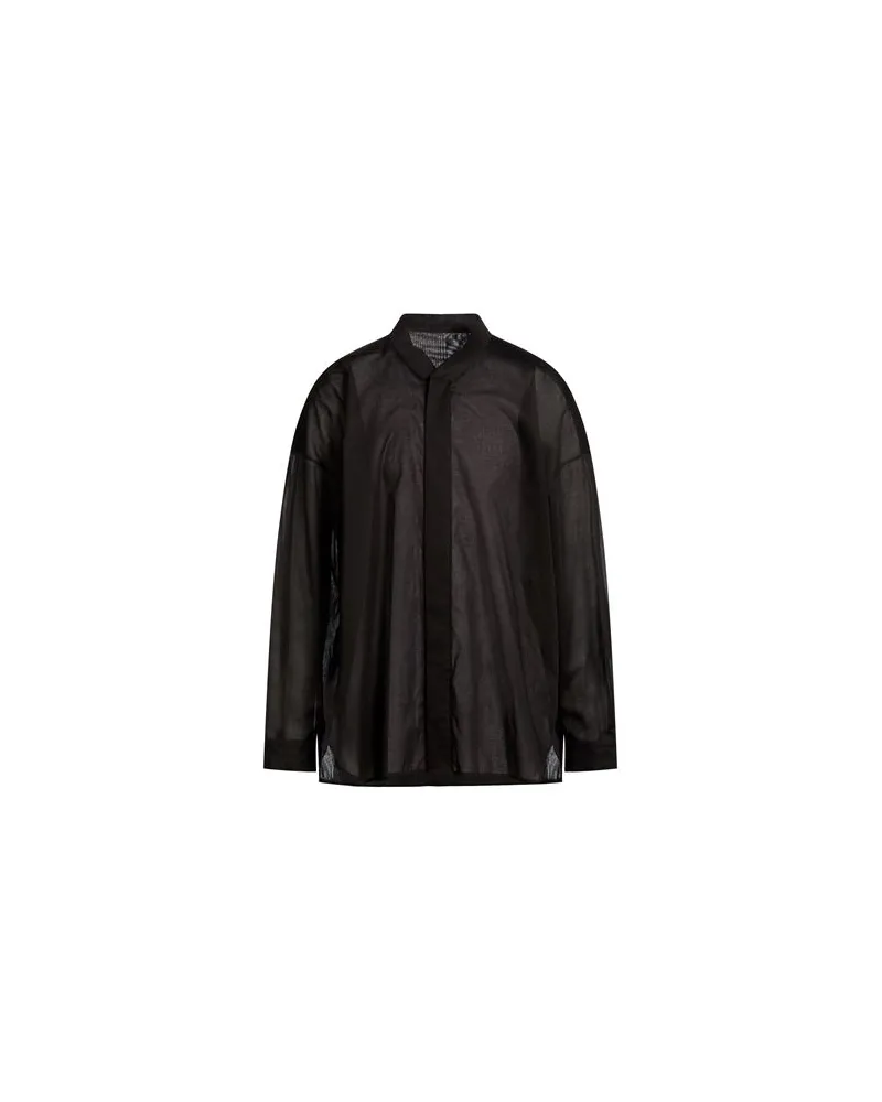 Rick Owens TOPS - Hemdenauf YOOX.COM Schwarz