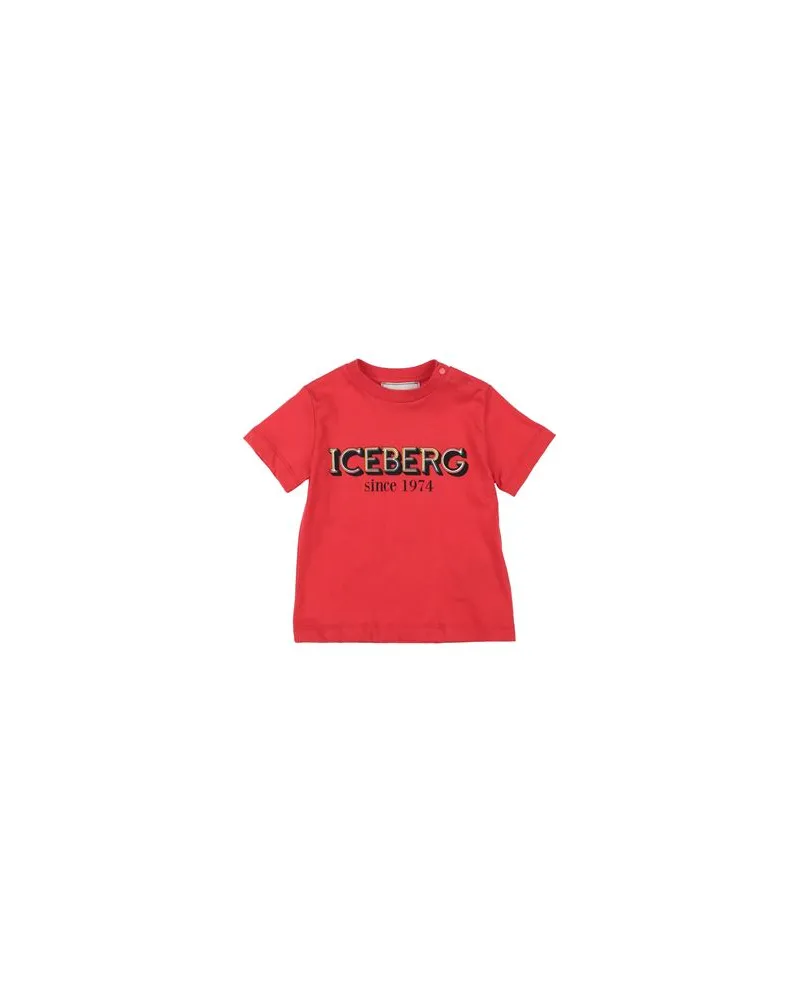 Iceberg TOPS - T-shirtsauf YOOX.COM Rot
