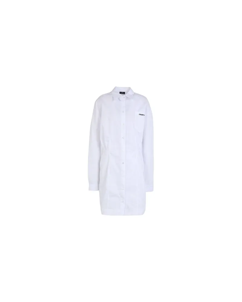 Marcelo Burlon | County of Milan KLEIDER - Mini-Kleiderauf YOOX.COM Weiß