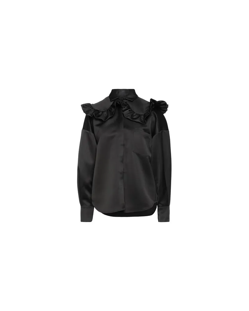 SHUSHU/TONG TOPS - Hemdenauf YOOX.COM Schwarz