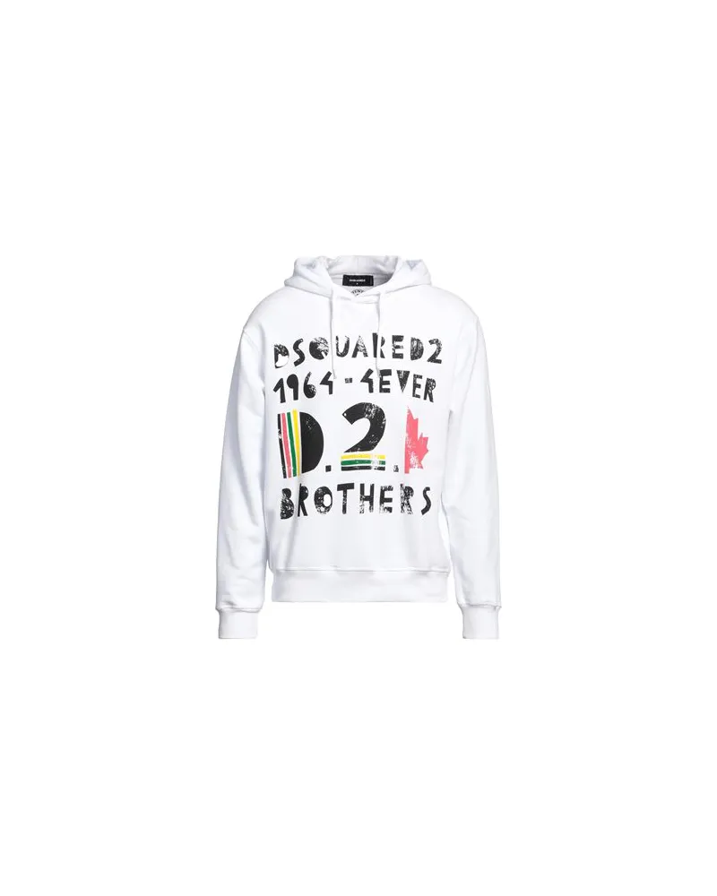 Dsquared2 TOPS - Sweatshirtsauf YOOX.COM Weiß