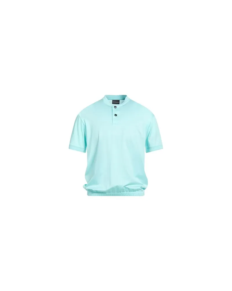 Emporio Armani TOPS - T-shirtsauf YOOX.COM Himmelblau