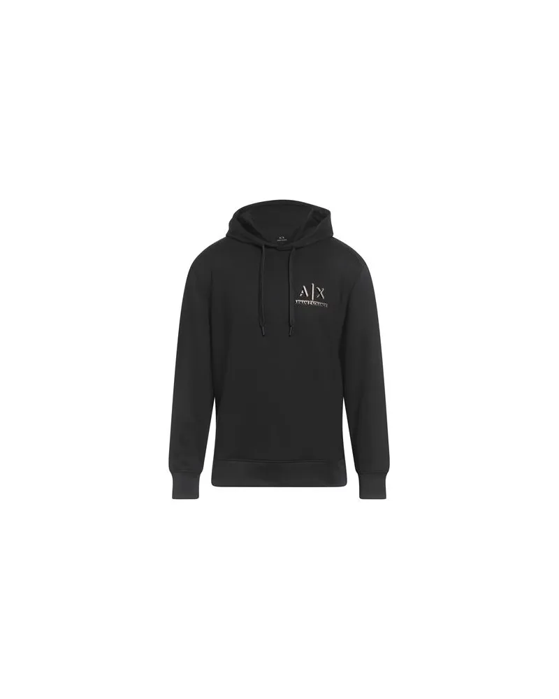 Armani Exchange TOPS - Sweatshirtsauf YOOX.COM Schwarz