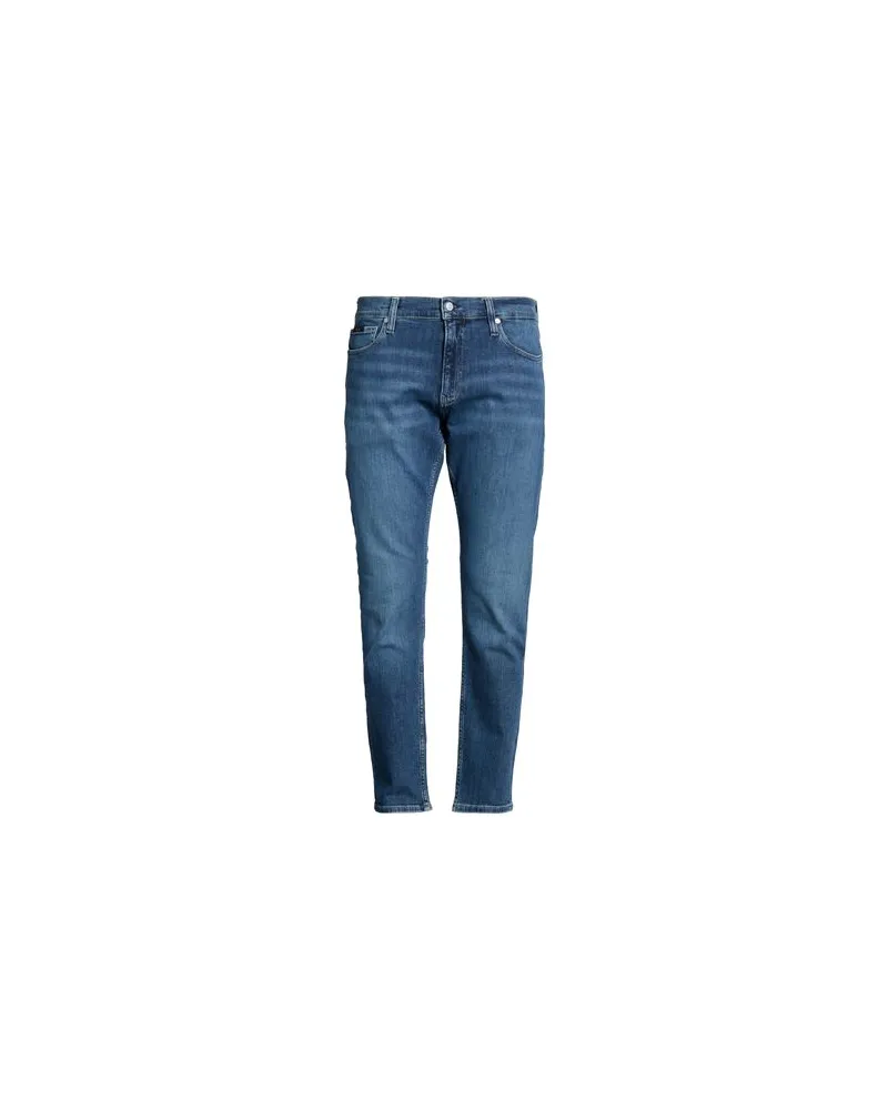 Calvin Klein HOSEN & RÖCKE - Jeanshosenauf YOOX.COM Blau