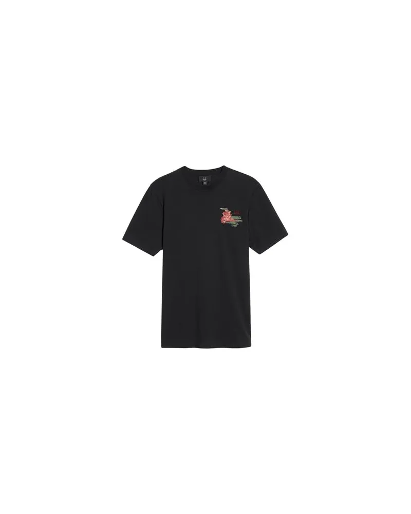 Dunhill TOPS - T-shirtsauf YOOX.COM Schwarz