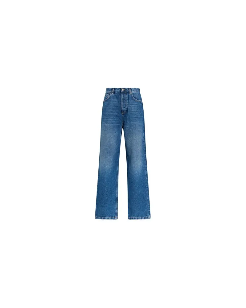 Twin-Set HOSEN & RÖCKE - Jeanshosenauf YOOX.COM Blau