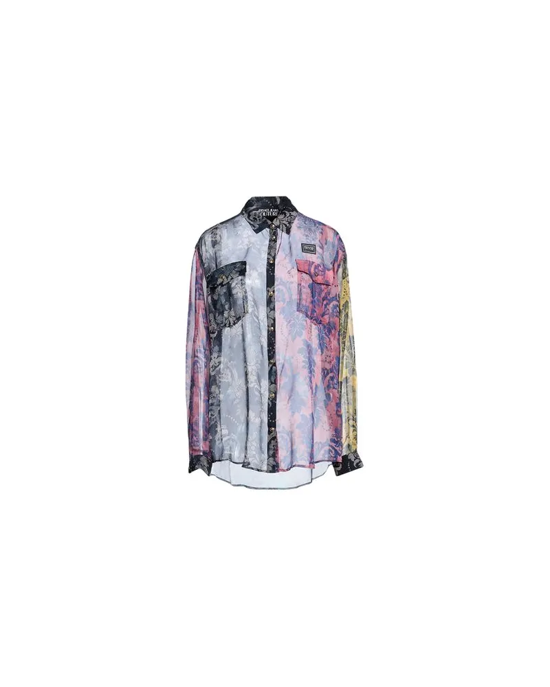 Versace Jeans TOPS - Hemdenauf YOOX.COM Marineblau