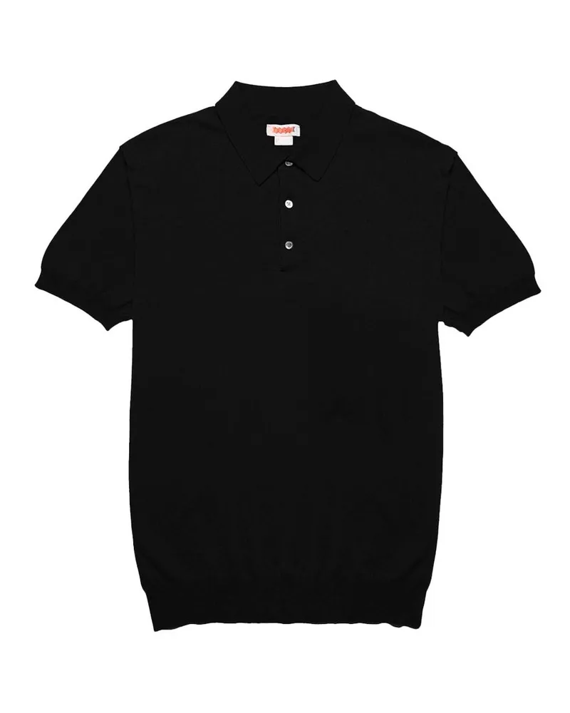 Baracuta Poloshirt Schwarz