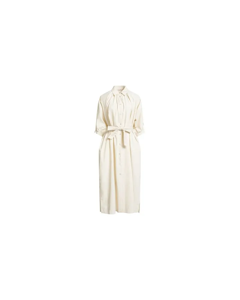 Max Mara KLEIDER - Midi-Kleiderauf YOOX.COM Elfenbein