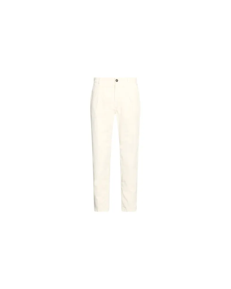 Roy Roger's HOSEN & RÖCKE - Hosenauf YOOX.COM Elfenbein