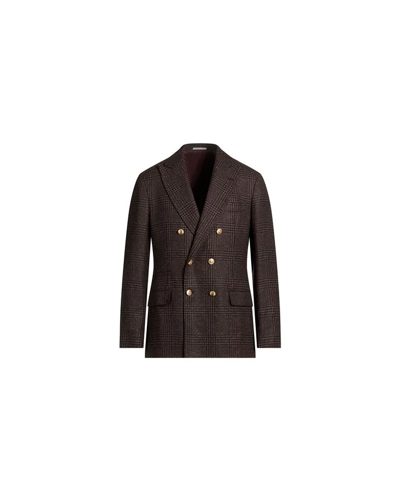 Brunello Cucinelli ANZÜGE und CO-ORDS - Blazersauf YOOX.COM Braun
