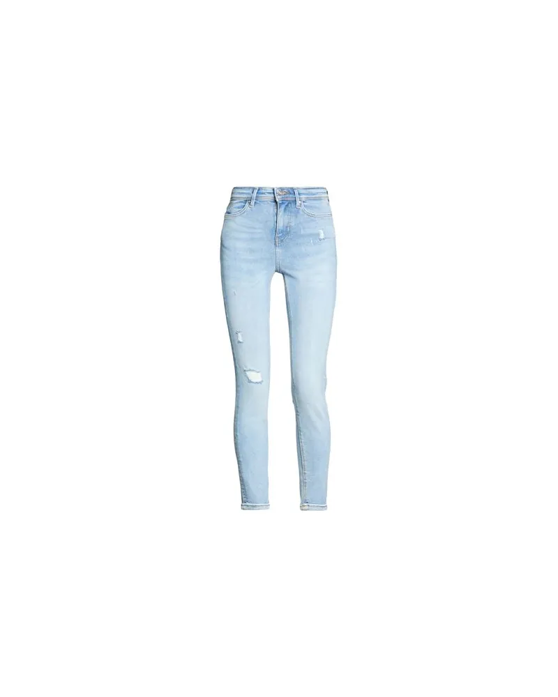 Guess HOSEN & RÖCKE - Jeanshosenauf YOOX.COM Blau