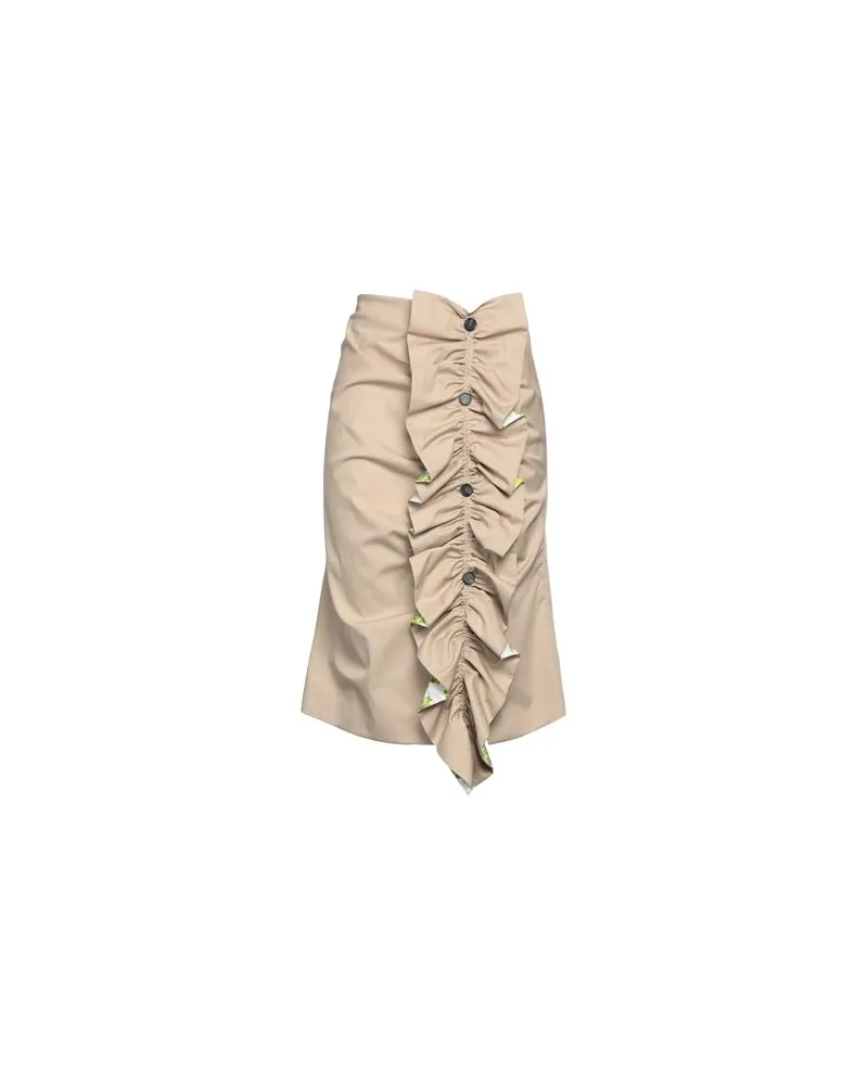 MSGM HOSEN & RÖCKE - Midi-Röckeauf YOOX.COM Beige