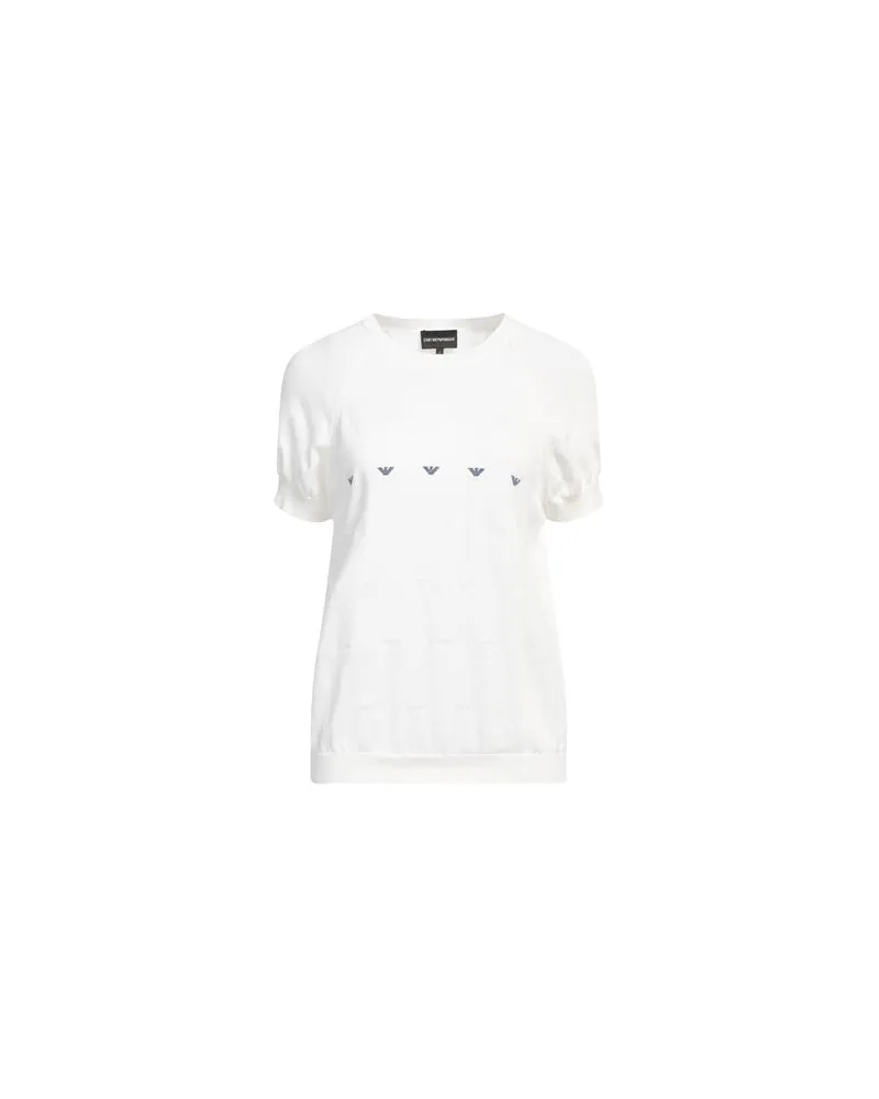 Emporio Armani STRICKWAREN - Pulloverauf YOOX.COM Elfenbein