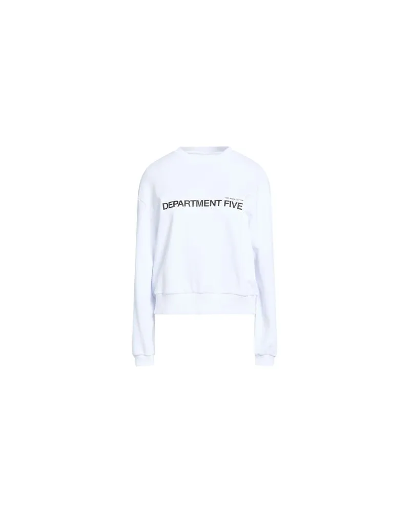 Department 5 TOPS - Sweatshirtsauf YOOX.COM Weiß