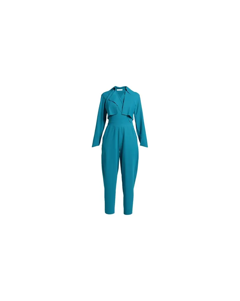 Chiara Boni OVERALLS - Jumpsuitsauf YOOX.COM Aquamarin