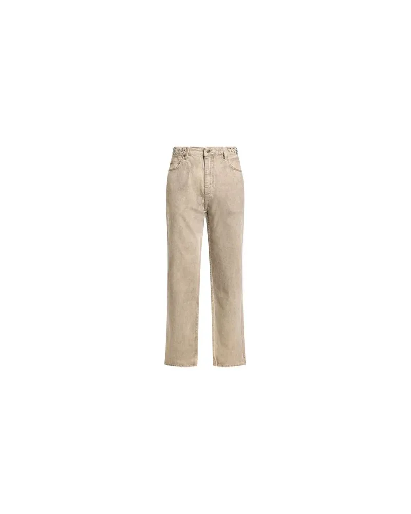 Guess HOSEN & RÖCKE - Jeanshosenauf YOOX.COM Grau