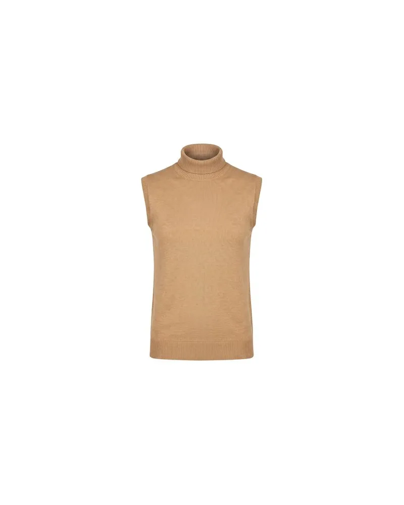 SPORTMAX STRICKWAREN - Rollkragenpulloverauf YOOX.COM Kamel