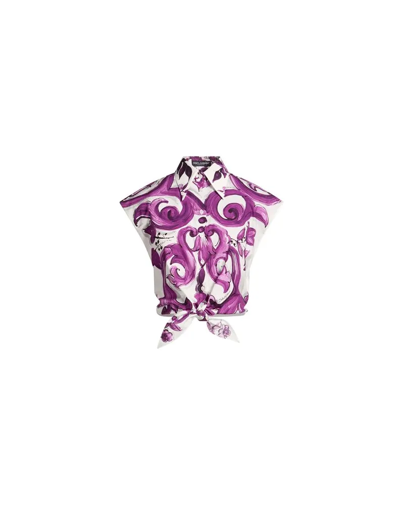 Dolce & Gabbana TOPS - Hemdenauf YOOX.COM Violett