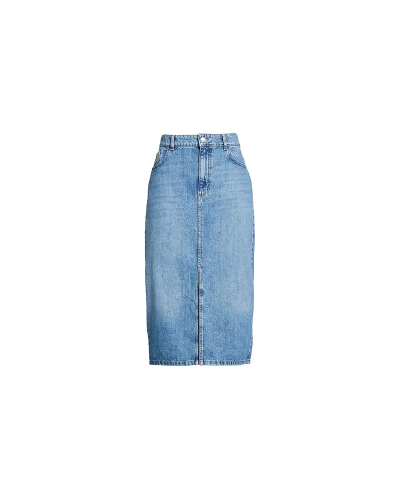 MARELLA HOSEN & RÖCKE - Jeansröckeauf YOOX.COM Blau