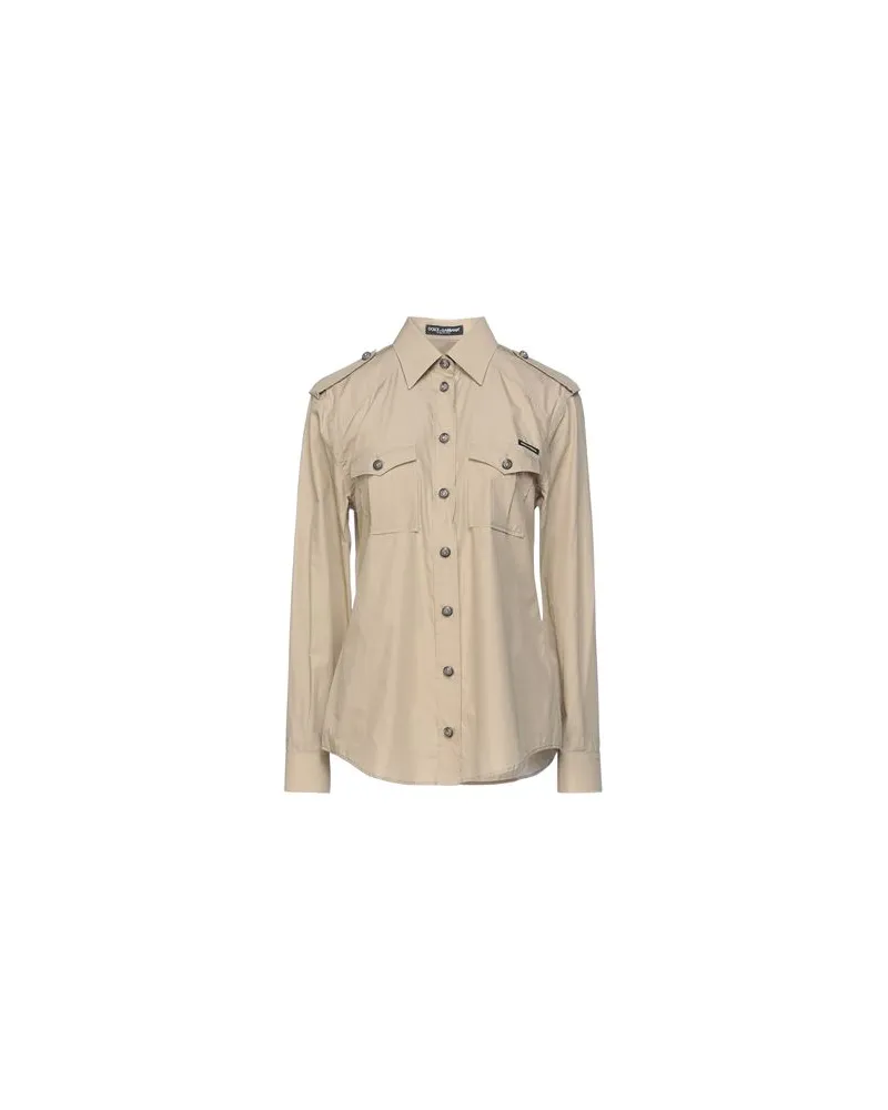 Dolce & Gabbana TOPS - Hemdenauf YOOX.COM Beige